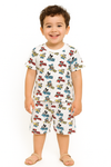 Boys Disney Character Printed T-Shirt & Shorts Set – Cotton Jersey (2 to 10 Years)