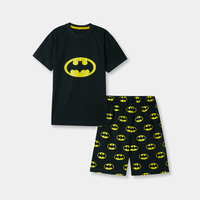 Batman Boys Cotton Jersey Short Set
