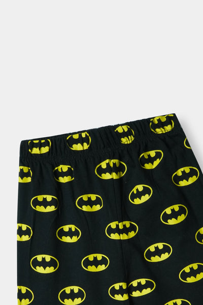 Batman Boys Cotton Jersey Short Set