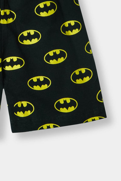 Batman Boys Cotton Jersey Short Set