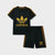 Boys Dry-Fit Adidas-Inspired Sports Short Set