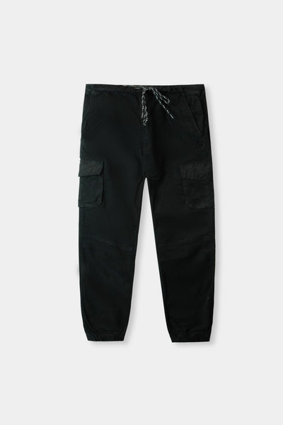 Black cargo pants